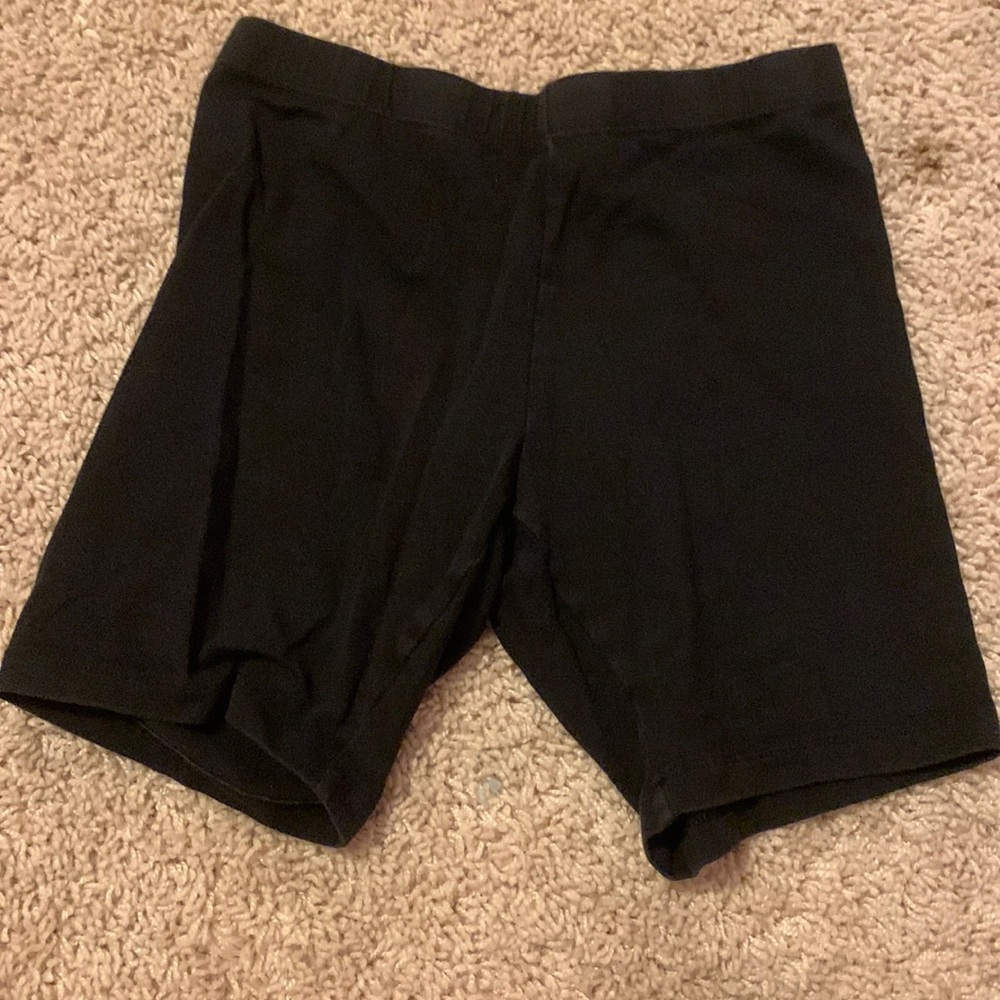 Black Biker Shorts